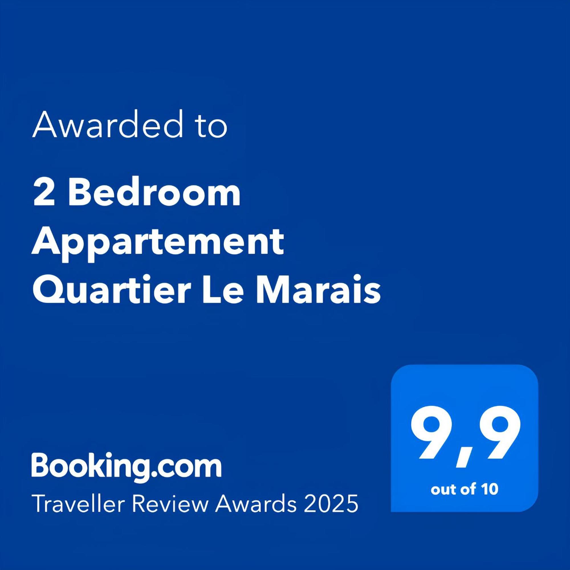2 Bedroom Quartier Le Marais Appartement *